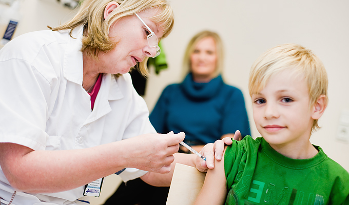 вакцинацию детей в возрасте 5-11 лет