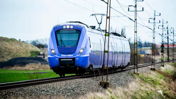 пассажирских поездов в Швеции