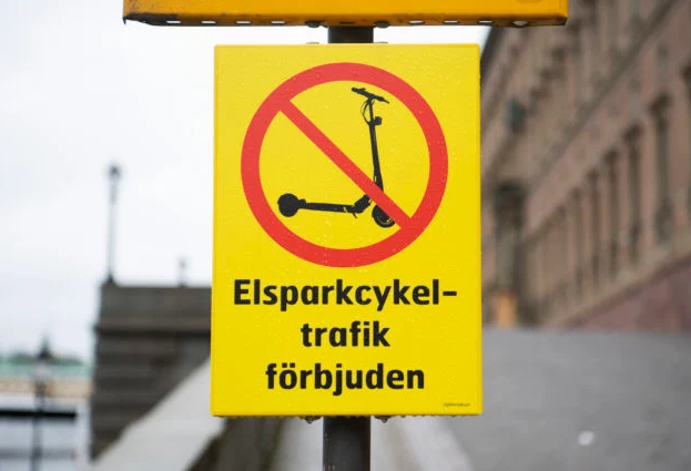 Электрические скутеры в Швеции