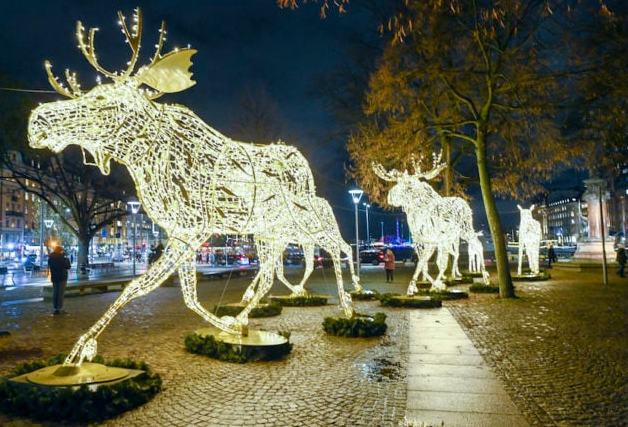 в Швецию на Рождество 2022 года