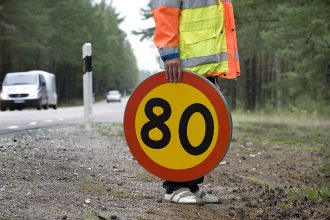 Sverige hastighetsbegränsningar