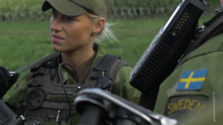 крупнейшие военные учения в Швеции