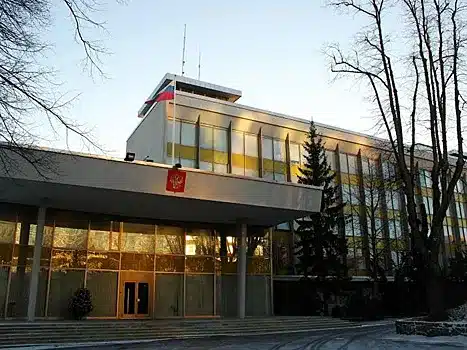 посольстве РФ в Стокгольме