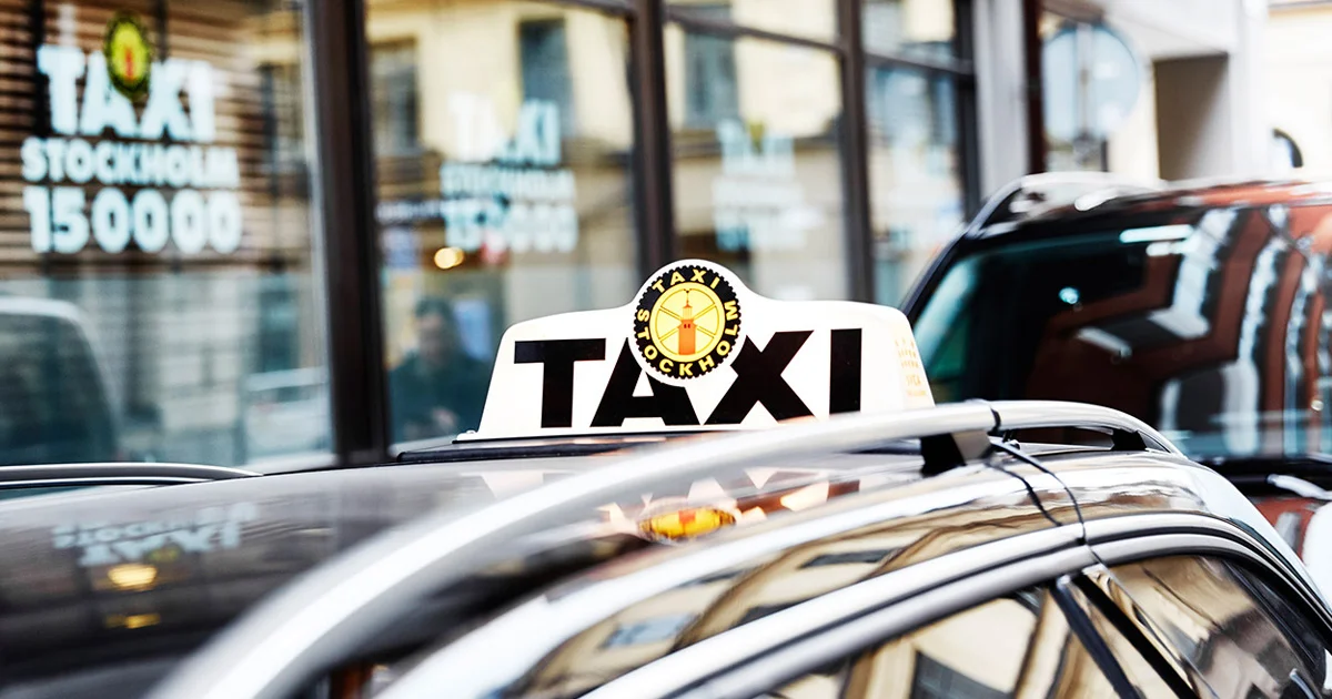 такси в Швеции