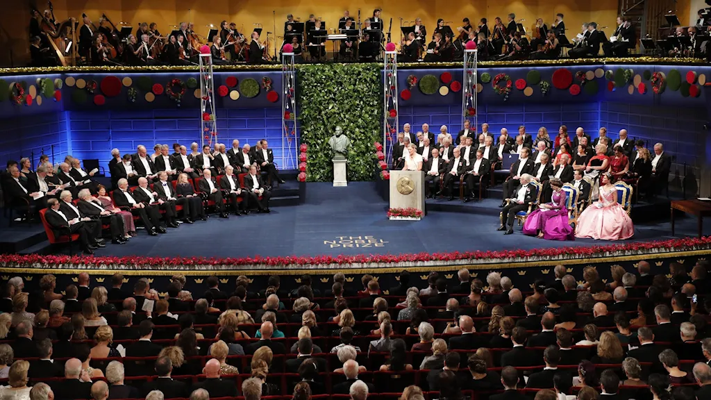 вручения Нобелевской премии в этом году в Стокгольме