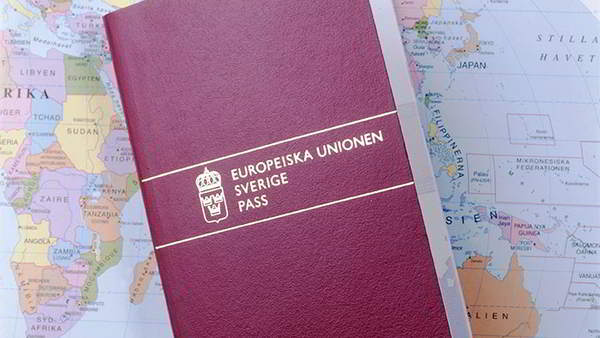 шведский паспорт