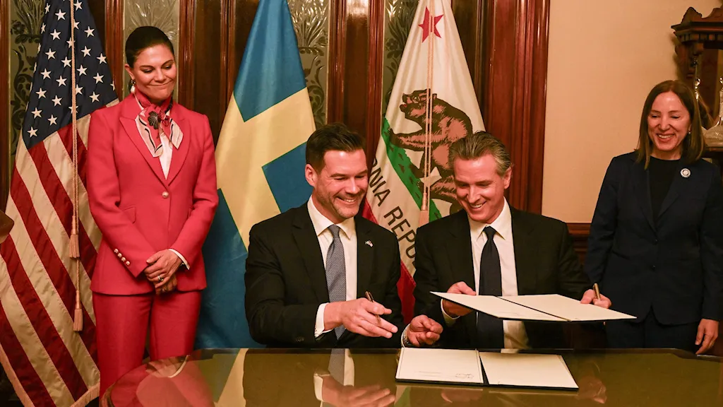 Швеция подписывает соглашение о сотрудничестве с Калифорнией в области экологических целей