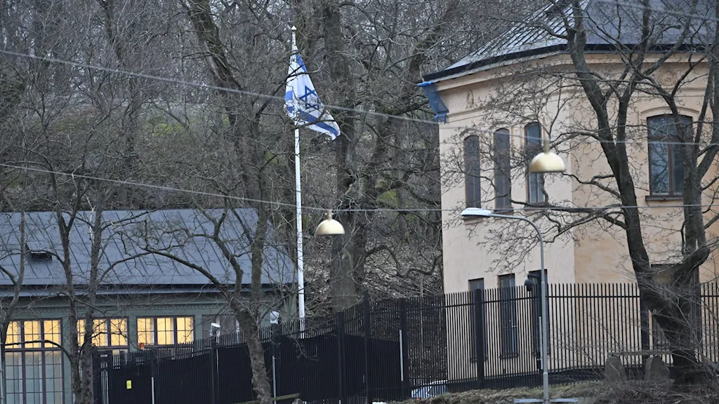 в посольстве Израиля в Стокгольме