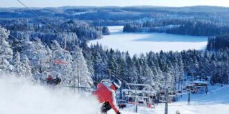 лыжный отдых в Швеции