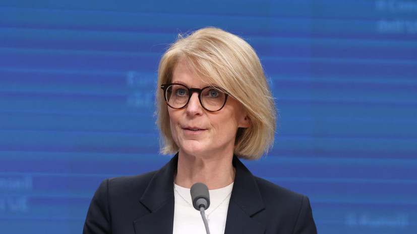 Министр финансов Швеции Элизабет Свантессон