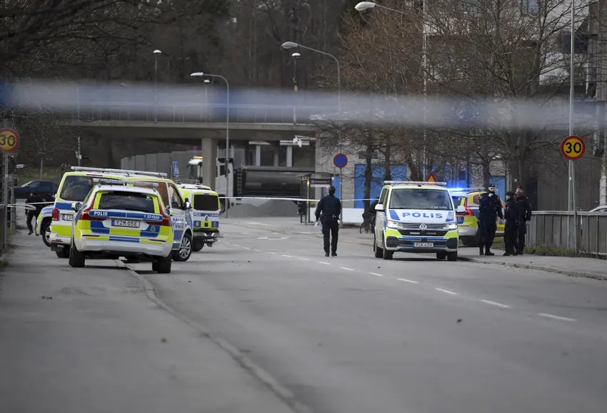 Мужчина застрелен на юге Стокгольма
