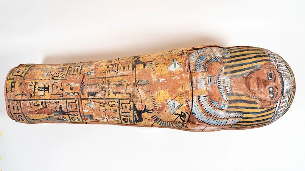 Давно потерянный египетский саркофаг вернулся в Уппсалу