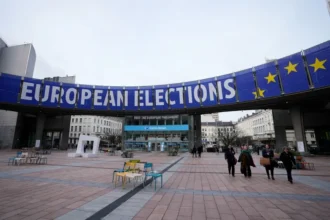 на выборах в ЕС