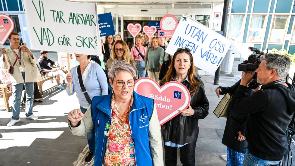 Забастовка шведских медсестер продолжается, поскольку профсоюз отклоняет предложение