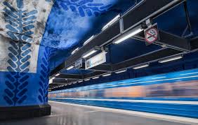 В Стокгольмском метро не работает синяя линия