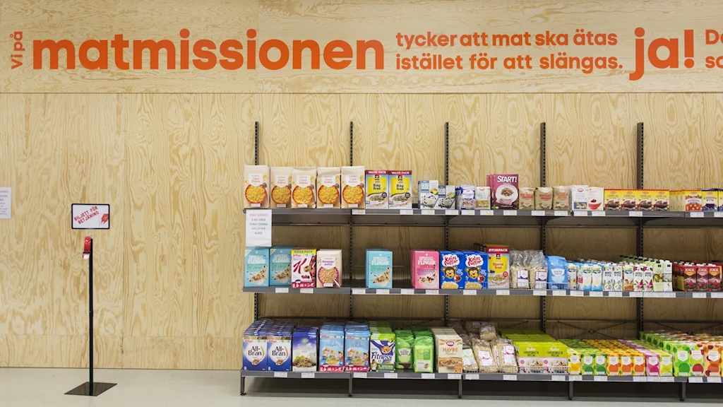 Stadsmissionen открывает больше продуктовых магазинов для малообеспеченных