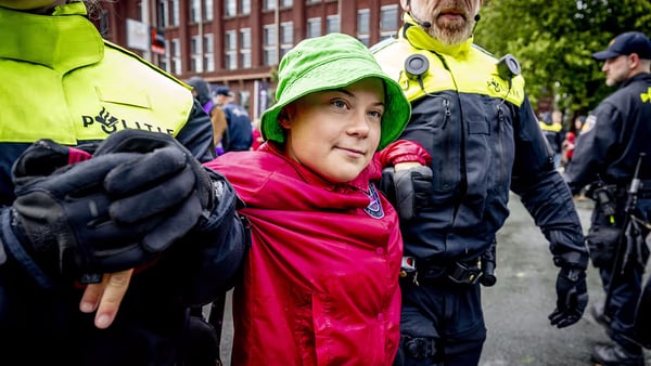 В Нидерландах арестовали звёздную шведскую экоактивистку Грету Тунберг