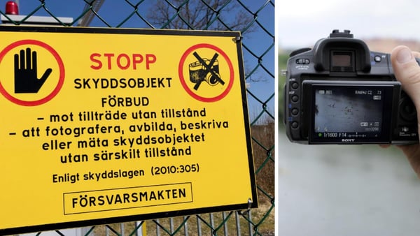 В Швеции арестовали пьяного россиянина за фотосьёмку секретных объектов
