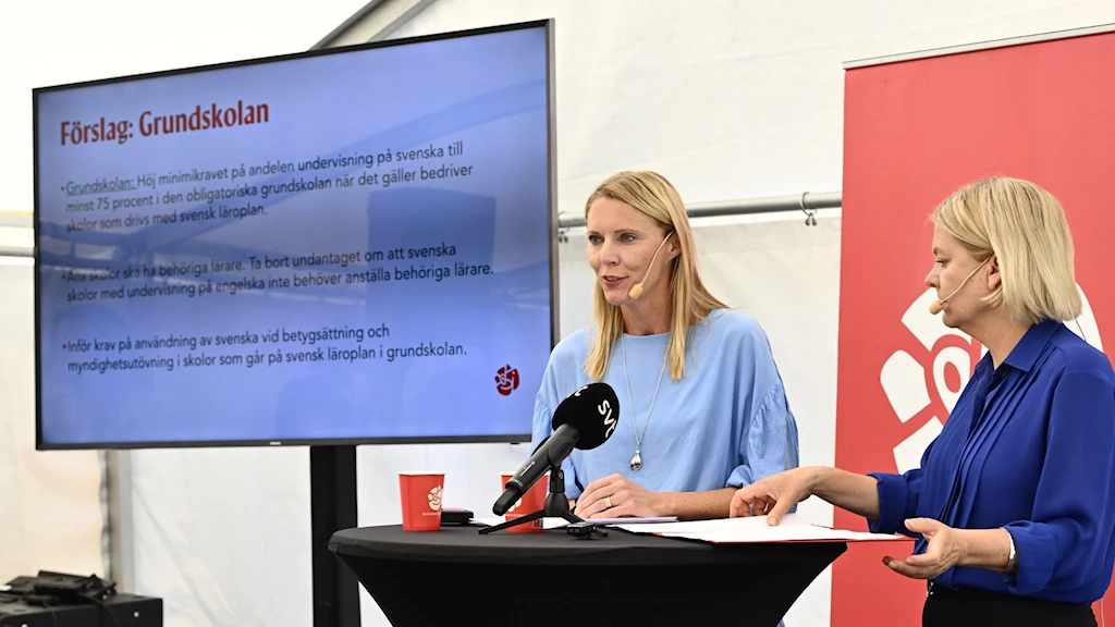 Социал-демократы хотят, чтобы в школах больше преподавали на шведском