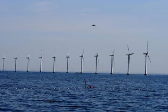 морских ветряных электростанций в Балтийском море