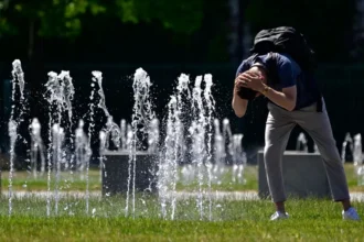 аномальная жара в Европе