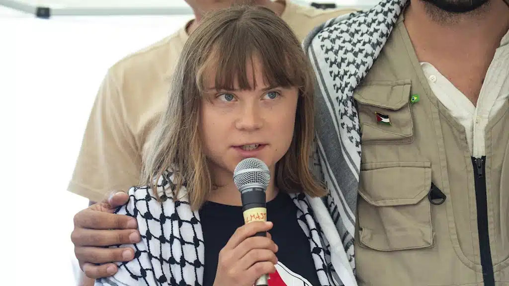 катер Greta Thunberg в Газу