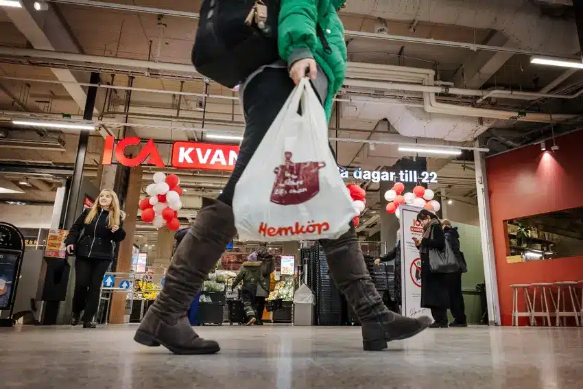 В Швеции супермаркет