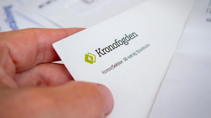 Швеции (Kronofogden)