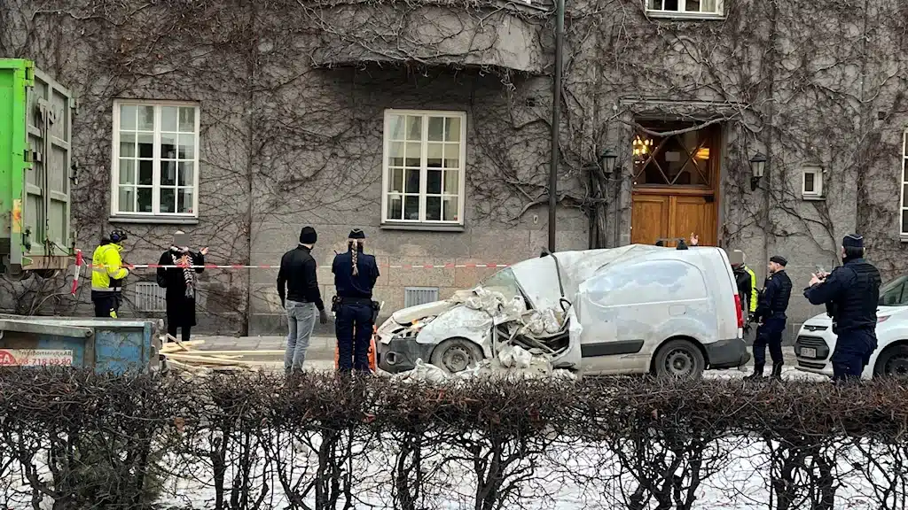 в центре Стокгольма