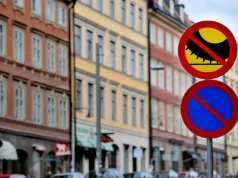 Новый запрет на шипованные шины в Стокгольме — ещё на четырёх улицах запрет на шипованные шины в Стокгольме