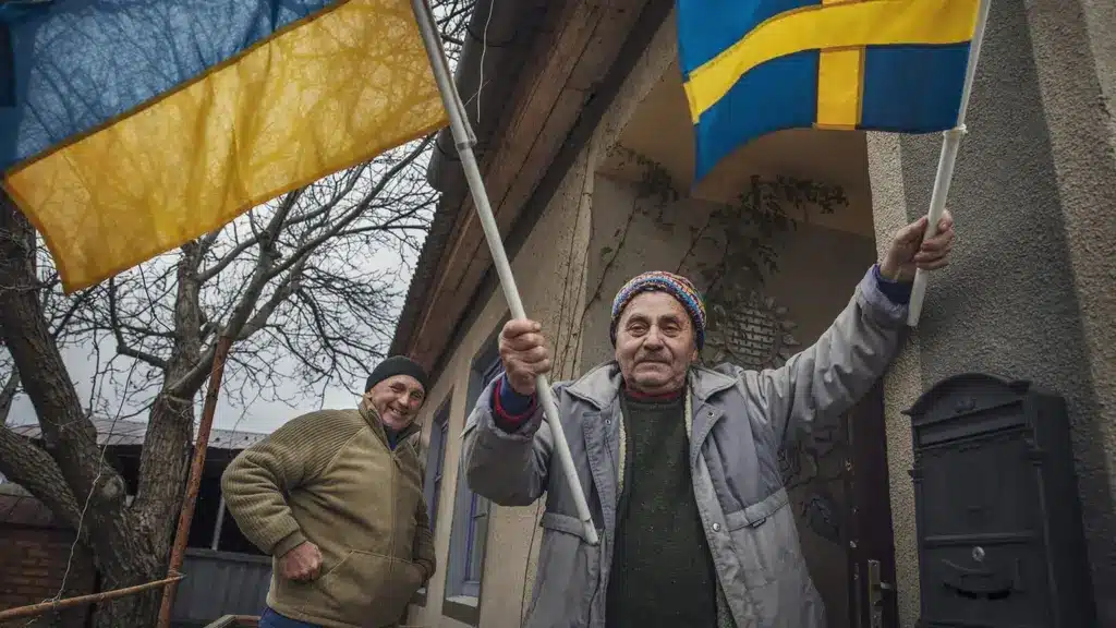 Старая «шведская» деревня в Украине