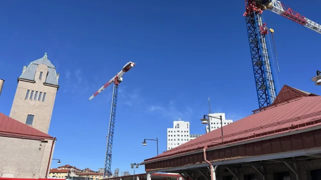 кран в Стокгольме кран в Стокгольме