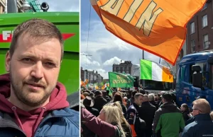 Крупные протесты в Ирландии — автозаправки блокируются в центре Дублина