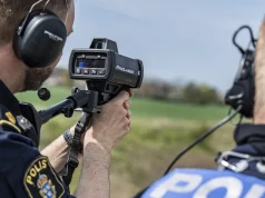 превышении скорости