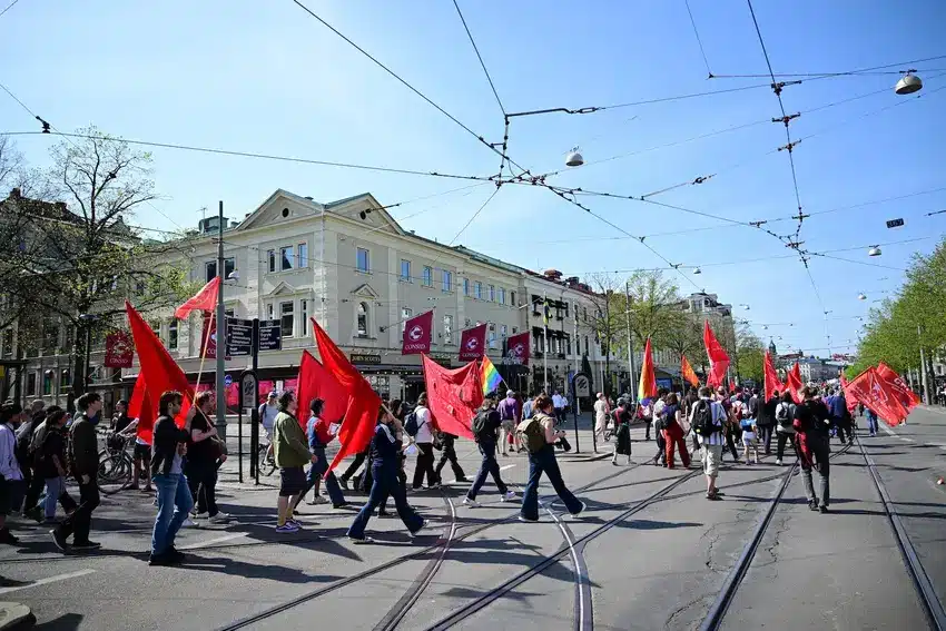 1 мая в Швеции