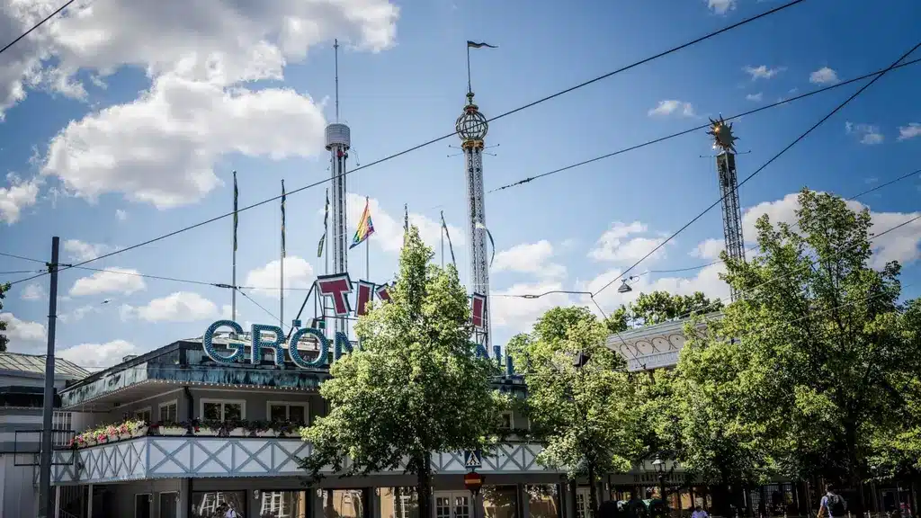 аттракцион в Gröna Lund
