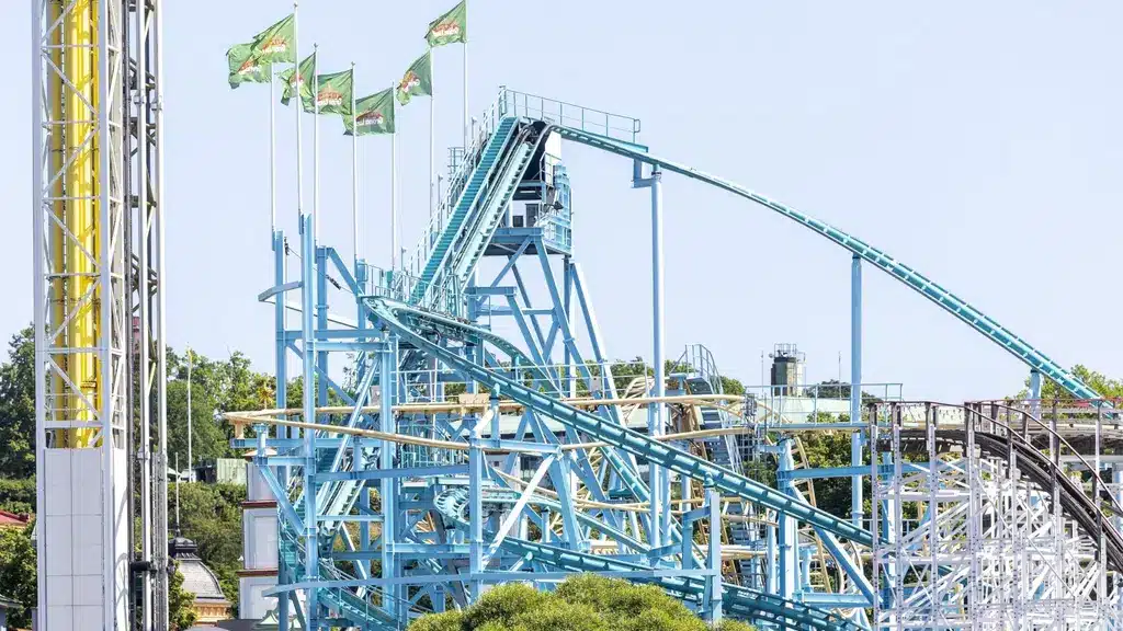 аттракцион в Gröna Lund