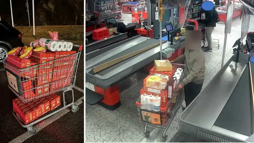 Кражи в магазинах Швеции