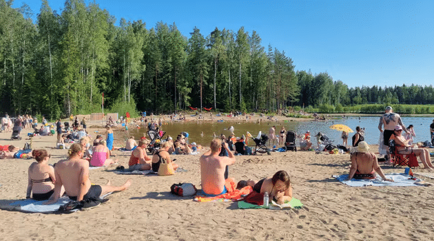 Качество воды для купания в Финляндии