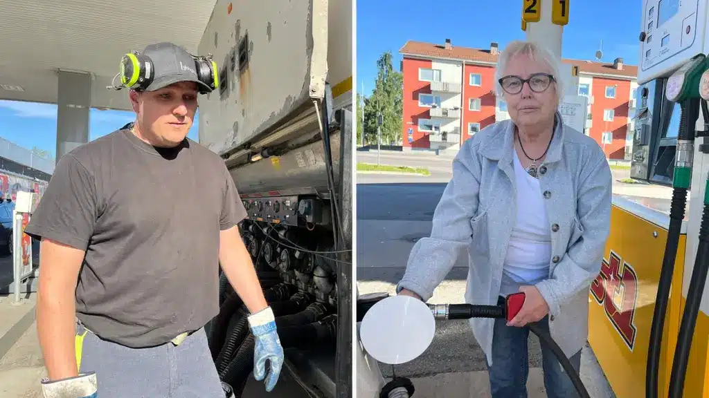 заправляться в Швецию