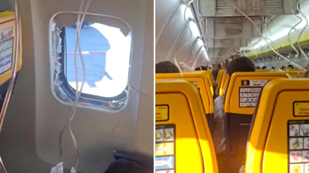 на рейсе Ryanair