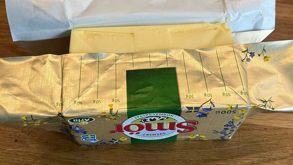 правильно отрезать нужный кусок сливочного масла
