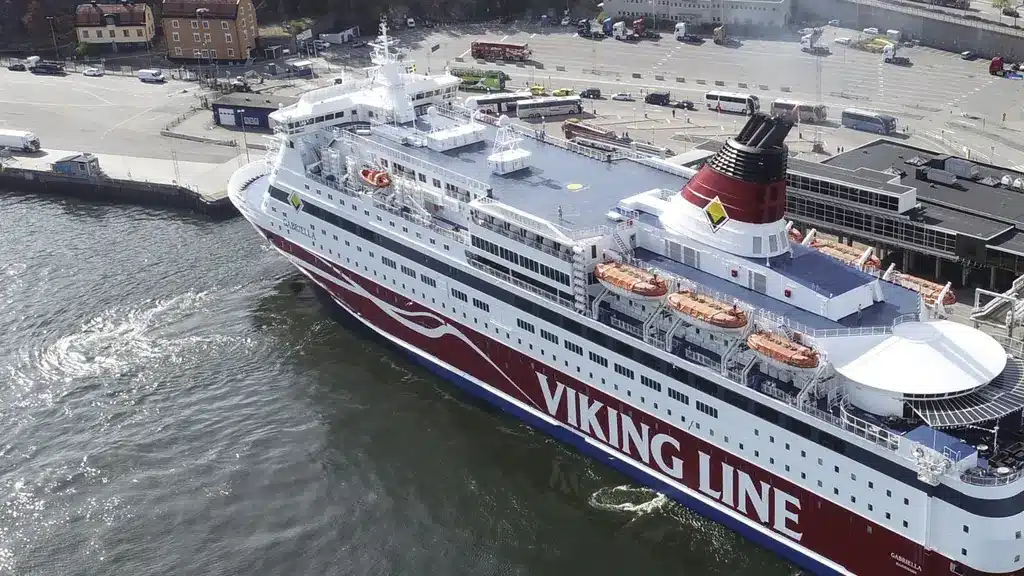 на пароме Viking Line