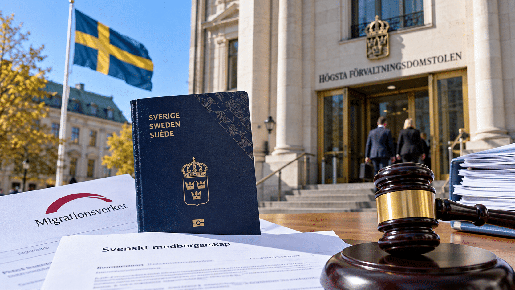 получения гражданства Швеции