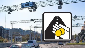 автомобилисты в Стокгольме и Гётеборге