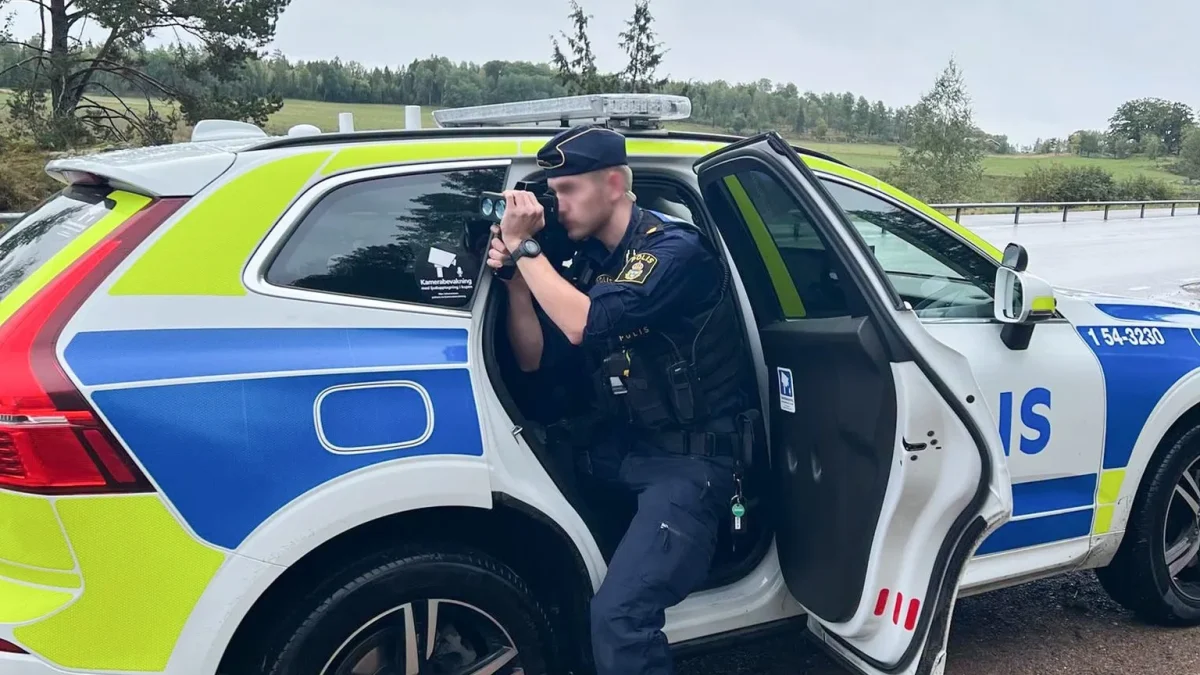 В Швеции массово выявляют нарушения ПДД.